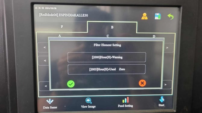 FilterElementWarning